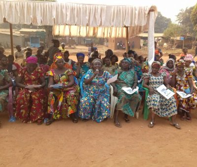 Group of Women Speaking in Central African Republic
