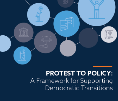 Cover for Protest to Policy toolkit